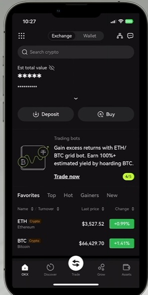 OKX: Trade Bitcoin & Crypto APK 무료 다운로드