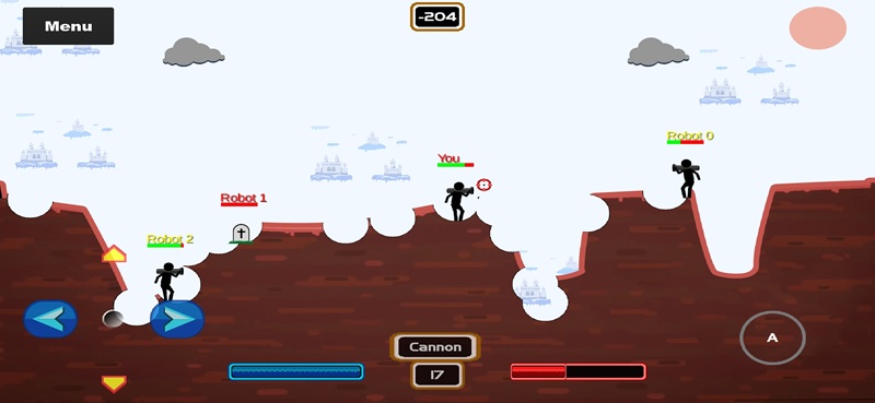 Stickman Cannon War